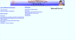 Desktop Screenshot of indianmommy.com
